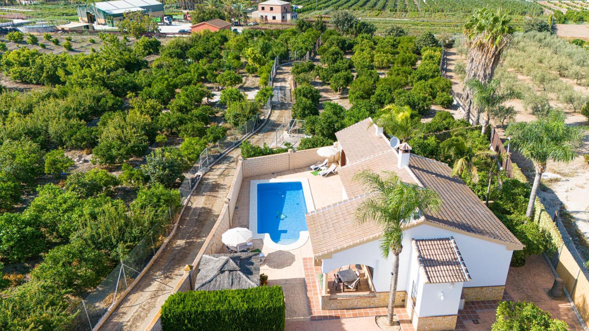 Casa Rural Tipica Andaluza, Wifi,Piscina, Barbacoa, Aire Acondicionado, 5Min Centros Alhaurín el Grande Exterior foto